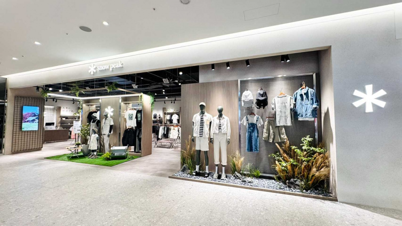 Snow Peak 進駐大巨蛋。（圖／品牌提供）  
