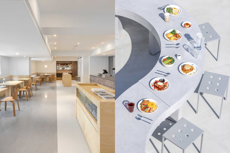 受邀進駐的⼈氣名店BRUN 不然早午餐，⼀向對於食材與烹飪有著相當的堅持與講究。