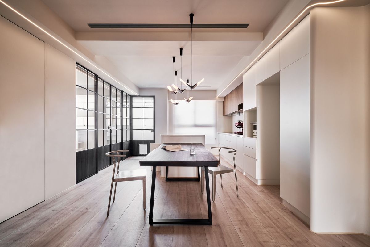 廚房；住宅；室內設計