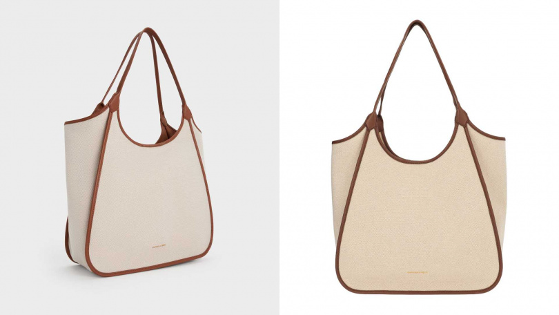 CHARLES & KEITH Sianna 帆布托特包／2,790元（圖／品牌提供）