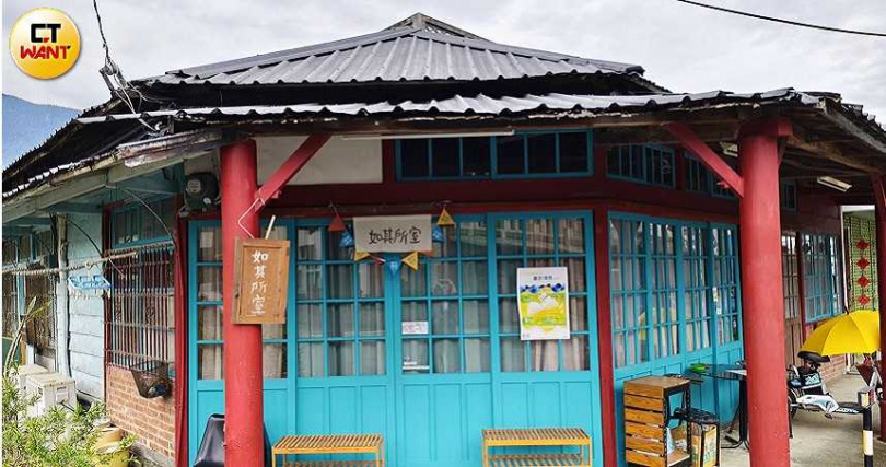 位於花蓮鳳林的「如其所室」既是獨立書店也是小咖啡館，還曾舉辦過二手書市集。（圖／魏妤靜攝）