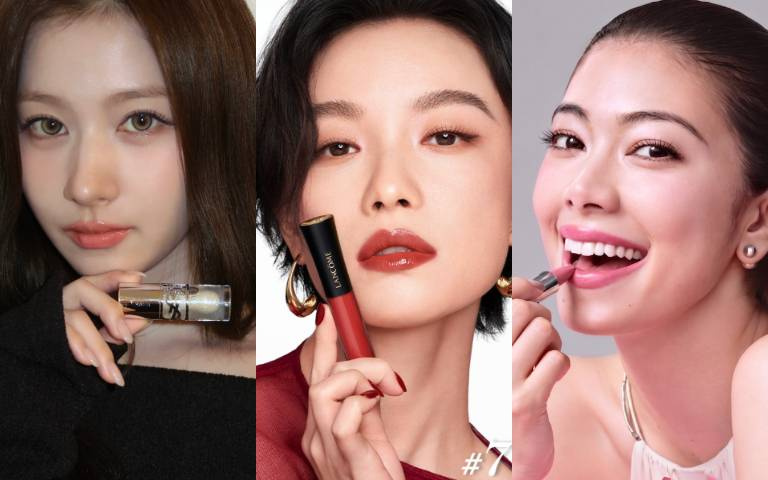 2026女星同款唇彩擦上太高級：倪妮「蘭蔻琉光唇釉」、森星「資生堂緞光唇膏」、SANA「YSL啵啵唇凍」