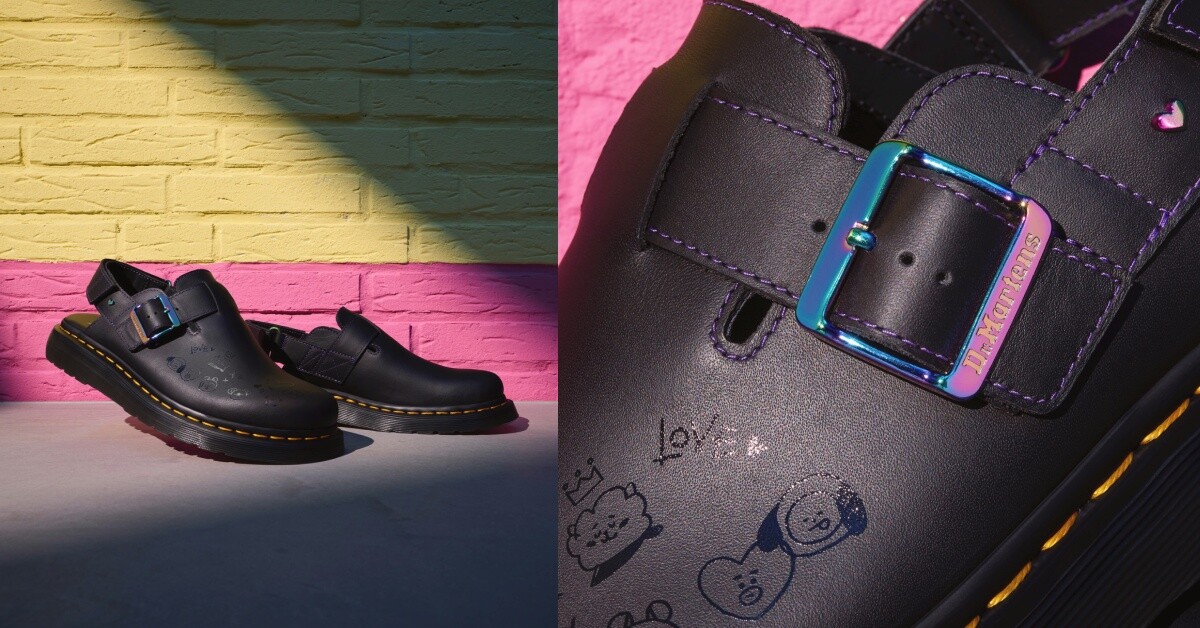 2025聯名鞋款推薦：Dr. Martens x BT21