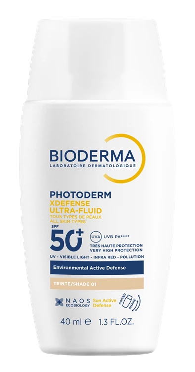 BIODERMA 超耐曬清爽保濕潤色防曬液SPF50+PA++++/40ml，NTD1,080