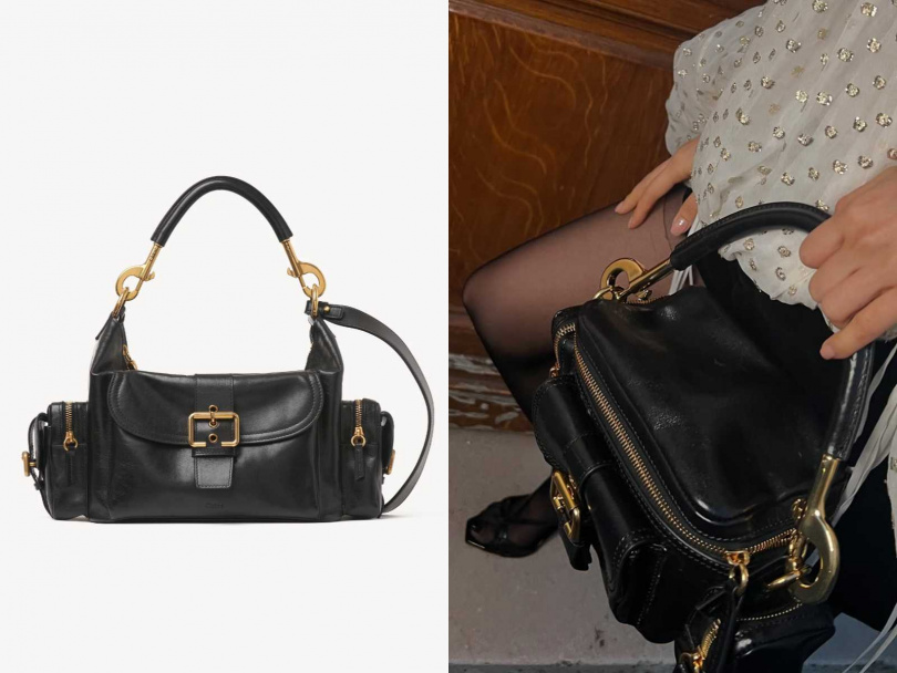 Chloé Camera相機包（圖／瑟琪IG，品牌提供）