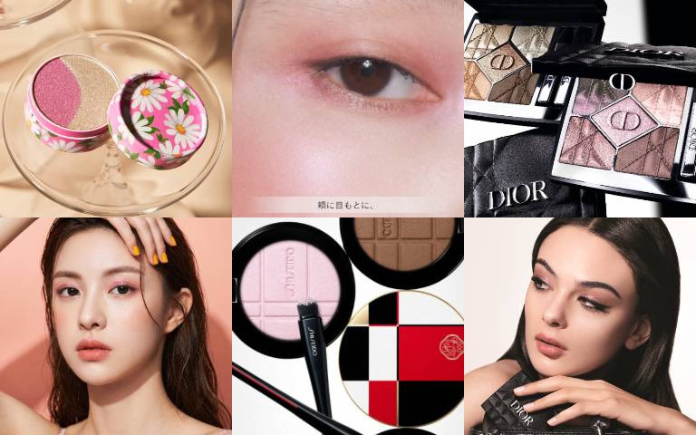 讓彩妝師也瘋狂收的眼影清單！資生堂「寶石光」斷貨預警、DIOR 藤格紋限量版、PAUL&JOE雙色眼彩畫出顯白不顯髒的高級感眼妝