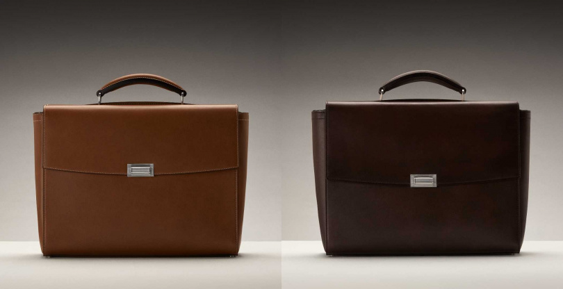 dunhill Alfred公事包／價格店洽。（圖／品牌提供）