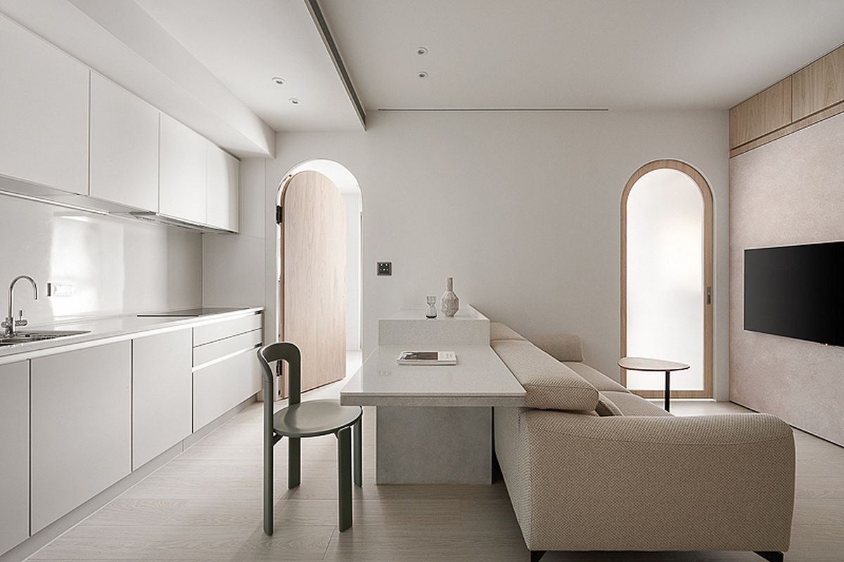 廚房；小坪數空間；小宅；住宅；室內設計