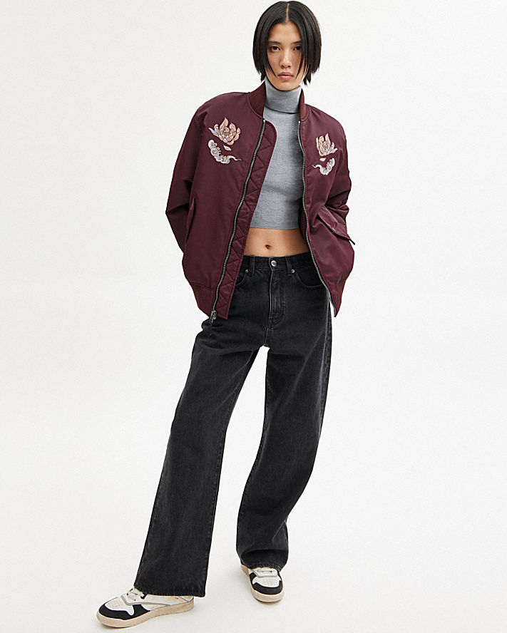 COACH 新年 Ma-1 龍圖樣夾克