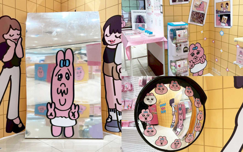 直接將漫畫世界搬進現實超可愛。（圖／品牌提供）