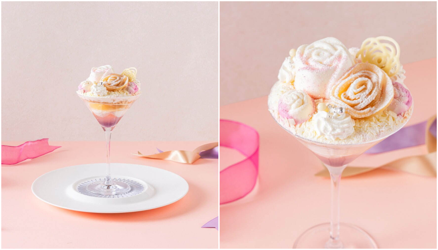 2025年6月_美麗甜點_東京紀尾井町王子畫廊豪華精選酒店_珍貴花束聖代