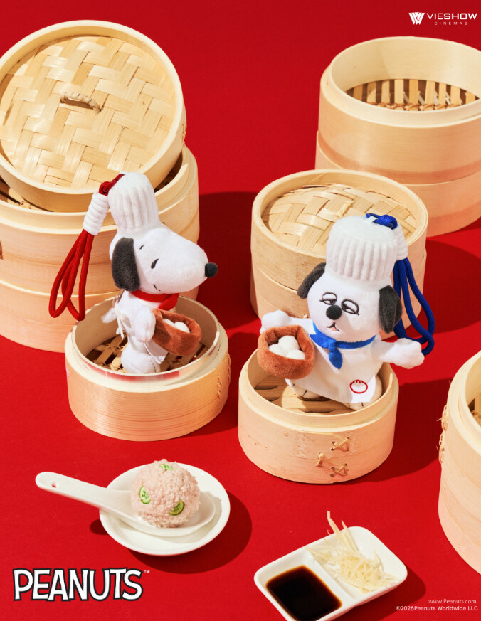 威秀影城「史努比小籠包系列」2/13開賣