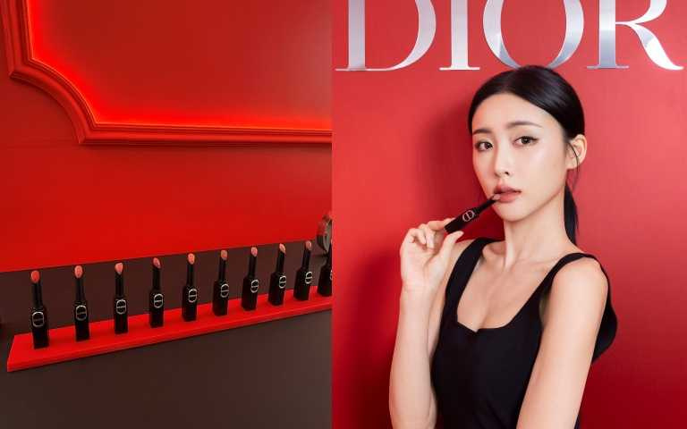 DIOR迪奧巨星持色唇膏－極霧2g / 1,650元。 (圖/品牌提供、tingting攝)