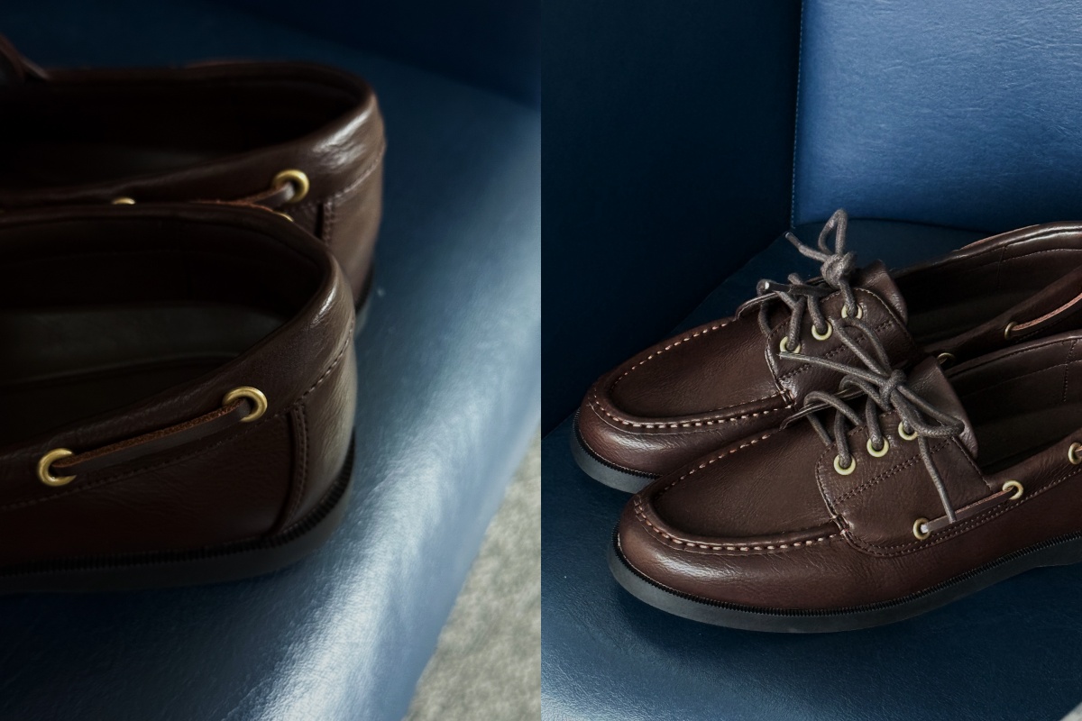 在實際穿著感受上，雖然鞋底並非 EVA 材質，但仍保有一定的柔軟度。