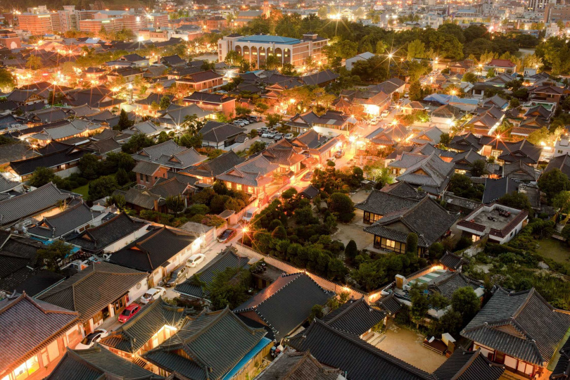 全州韓屋村。（圖／韓國觀光公社提供）