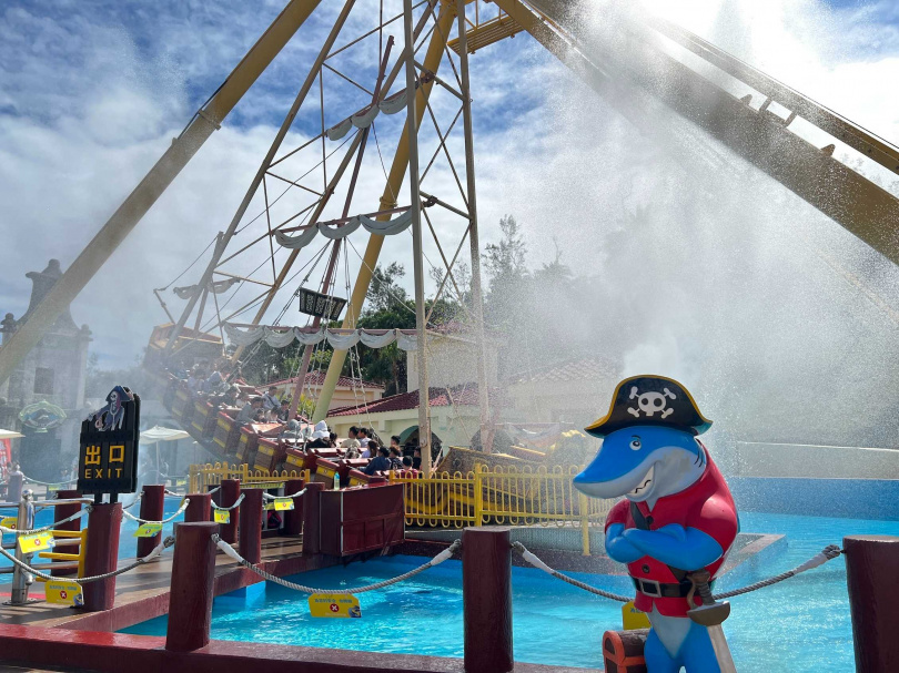 在2025炸裂青春季期間，設施刺激度再升級。（圖／遠雄海洋公園提供）