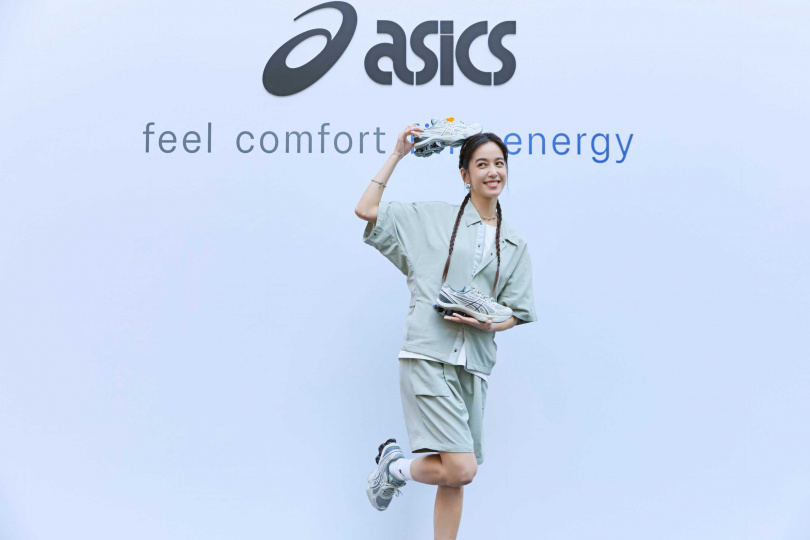 ASICS品牌形象大使的陳庭妮現身搶逛ASICS GEL HOUSE（圖／品牌提供）
