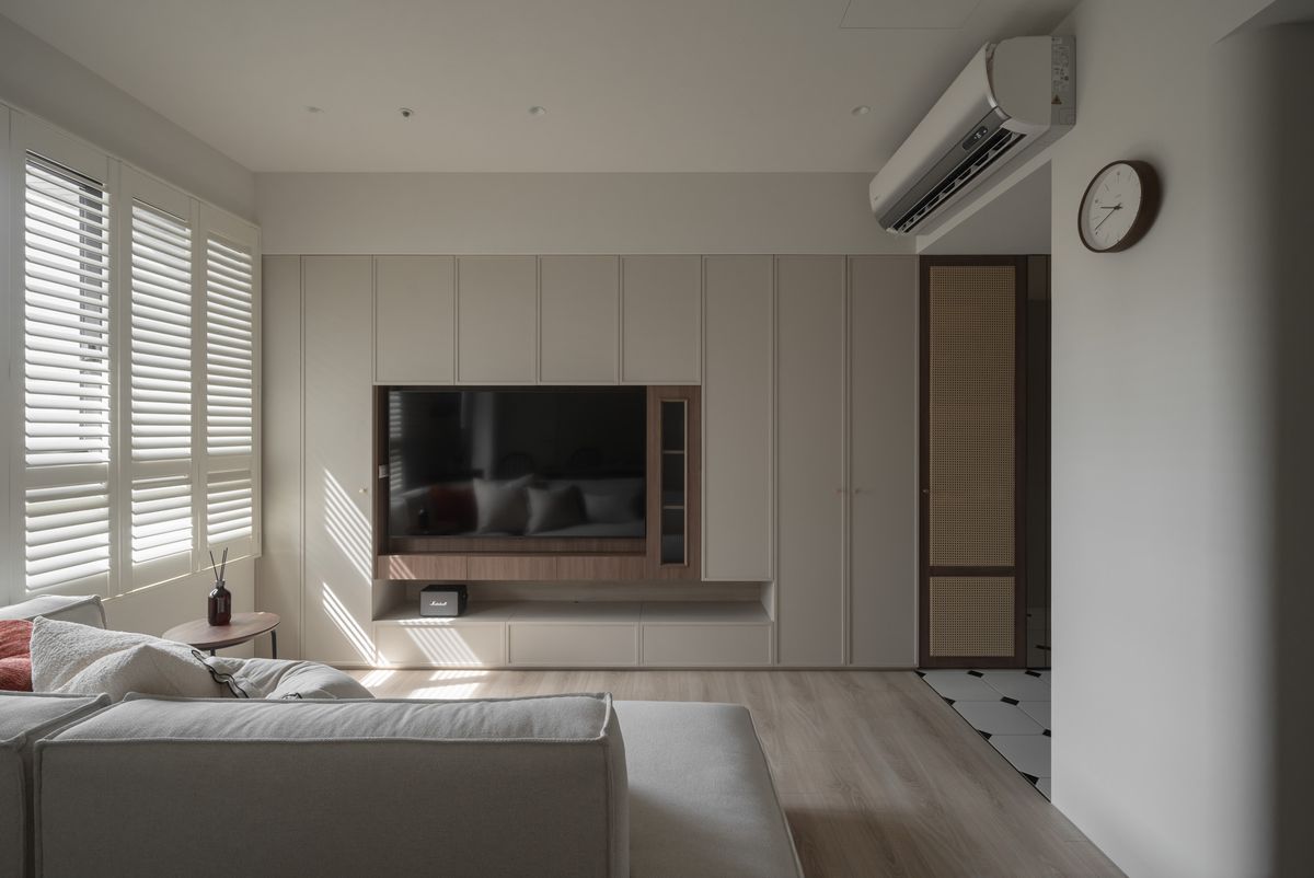 小坪數空間；客廳；住宅；建築；室內設計