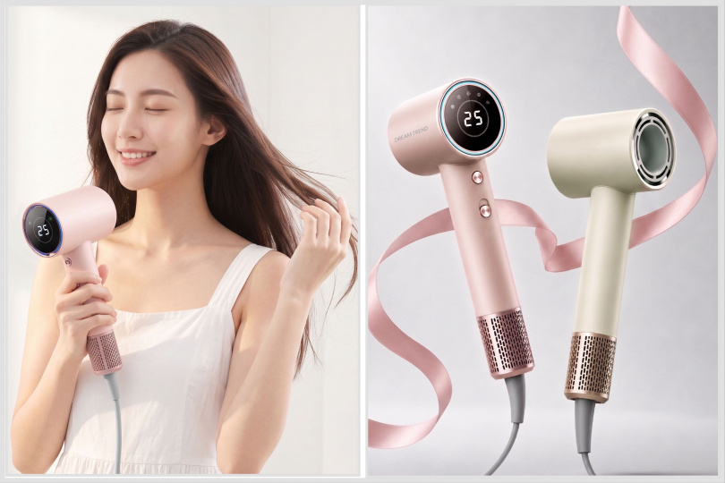 凱夢溫控國際電壓等離子吹風機／2,980元（圖／品牌提供）