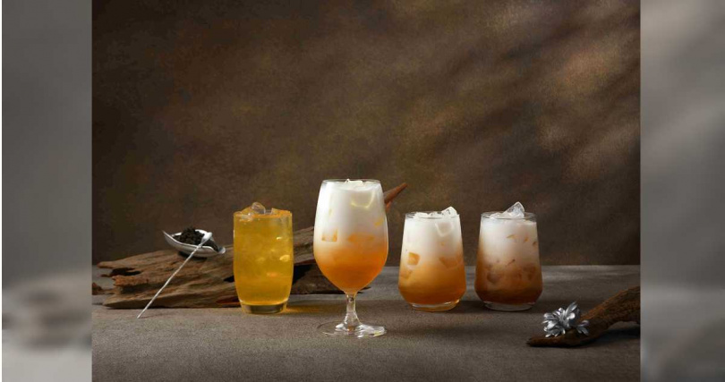 手搖飲品牌Chatime日出茶太推出全新概念店「日出茶太 烏內」，透過多元製茶手法打造出4種香型烏龍奶茶系列。（圖／日初茶太 烏內提供）