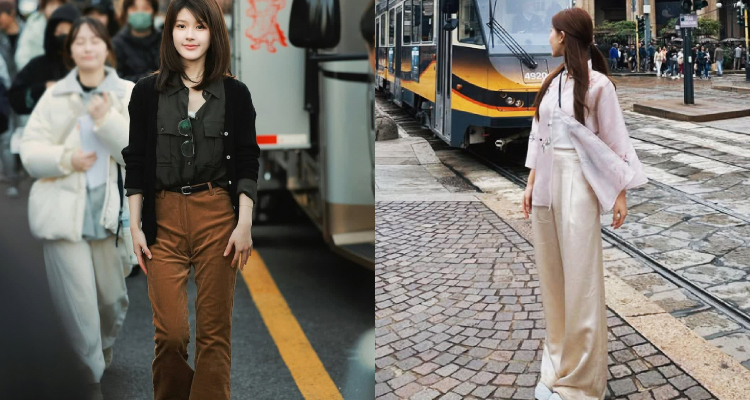 穿搭的層次，並非愈多愈時尚。趙露思的穿搭之所以看起來清爽又俐落，很大原因就在於她擅長掌握「適度留白」的原則。時常選擇剪裁乾淨、線條簡單的單品，才能讓視覺重點更加集中、下半身比例也更顯修長。