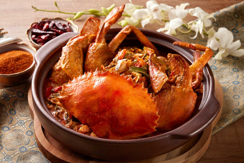 「泰式酸辣大沙公」。（圖／台北喜來登大飯店提供）