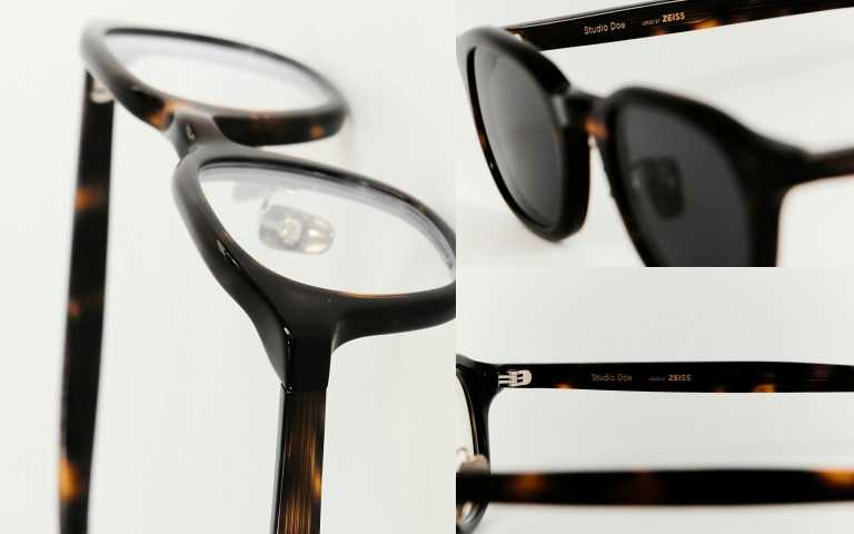DAYFORM方圓框抗藍光眼鏡ZEISS鏡片、DAYFORM SUN方圓框墨鏡ZEISS鏡片／各3,880元。（圖／品牌提供） ​