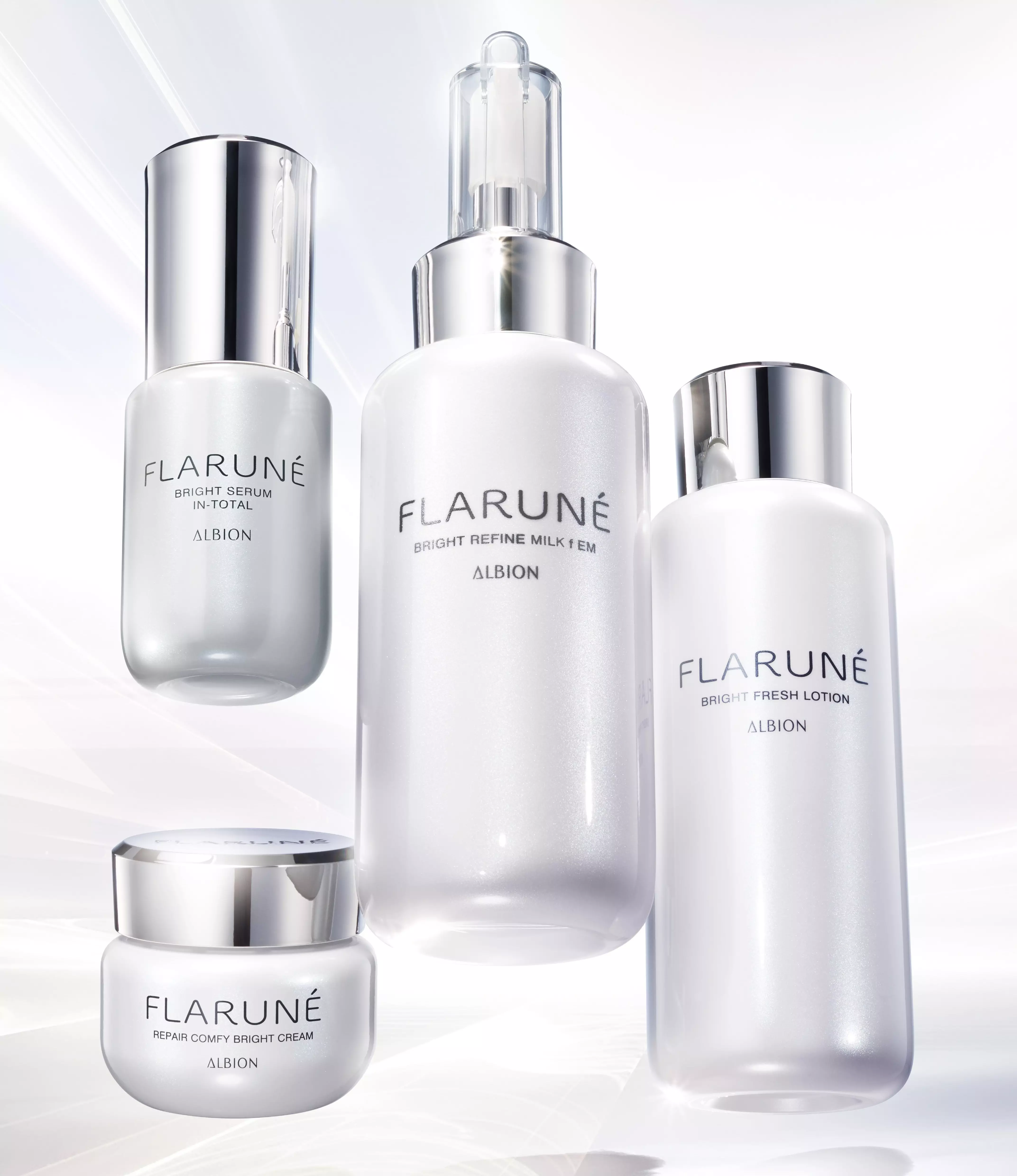 話題保養新品推薦1：ALBION 隨肌所選美白系列