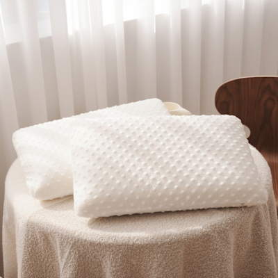 BUHO 3D立體泡泡絨釋壓助眠記憶枕-麵包款(2入/組)