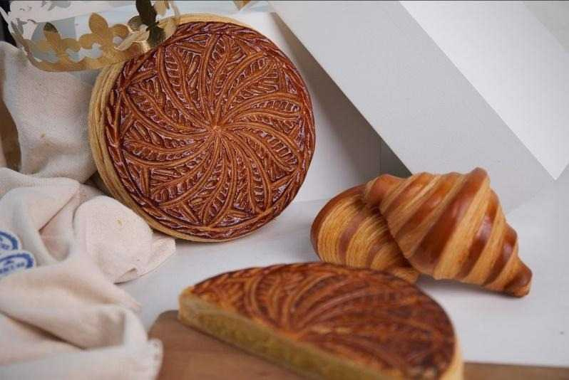 國王派（7吋$950，NT$150元／片）。（圖／河馬先生甜點烘焙坊）