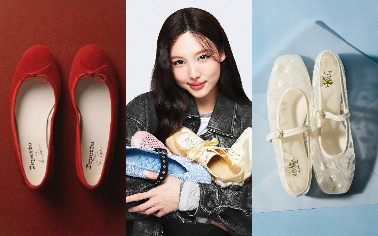 錢包注意啦！TWICE娜璉同款鞋曝光、仙氣＋舒適兼具…Repetto聯名款太夢幻，每一雙都像藝術品