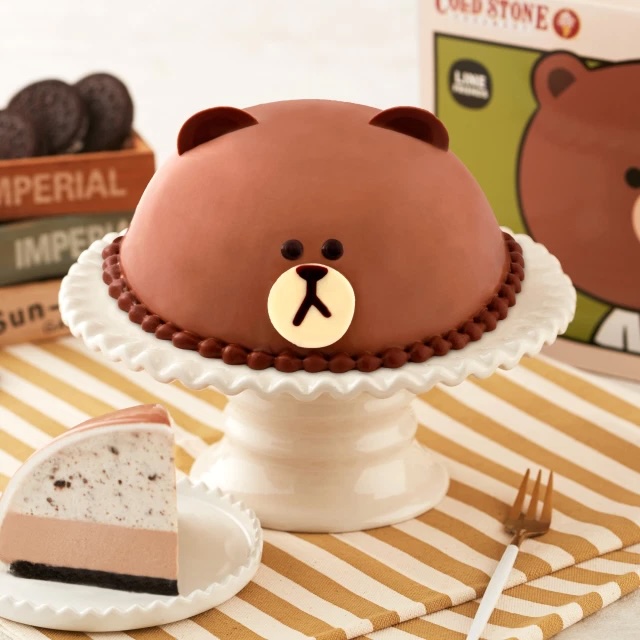 [感謝你的照顧]【COLD STONE】熊大酷聖石冰淇淋蛋糕