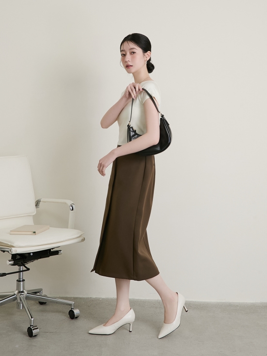 D+AF 2026春季新品氣墊真皮高跟鞋穿搭推薦 【真皮系列】6.5cm全能氣墊真皮高跟鞋