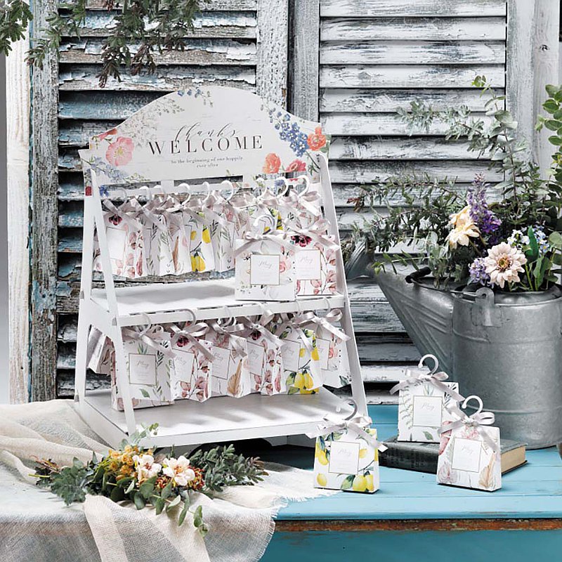 婚禮華麗衣架餅乾套組Welcome Hanger set(愛心餅乾)/最低