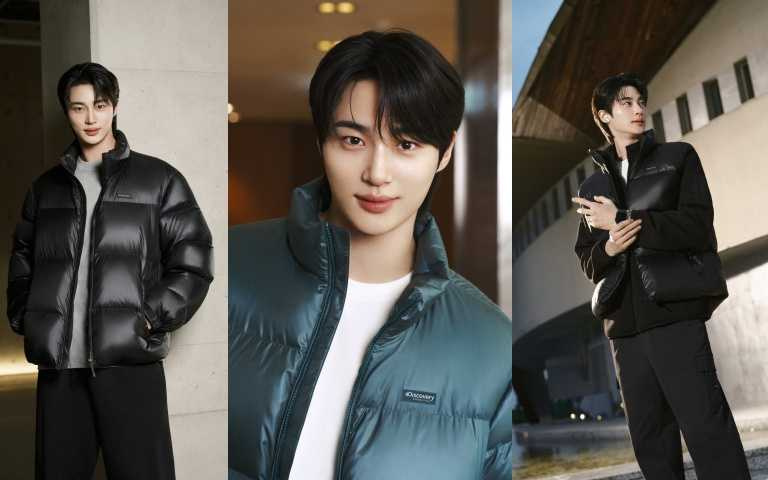 邊錫佑是是韓國Discovery Expedition 的代言人，他穿的每一件都好好看！（圖／品牌提供）