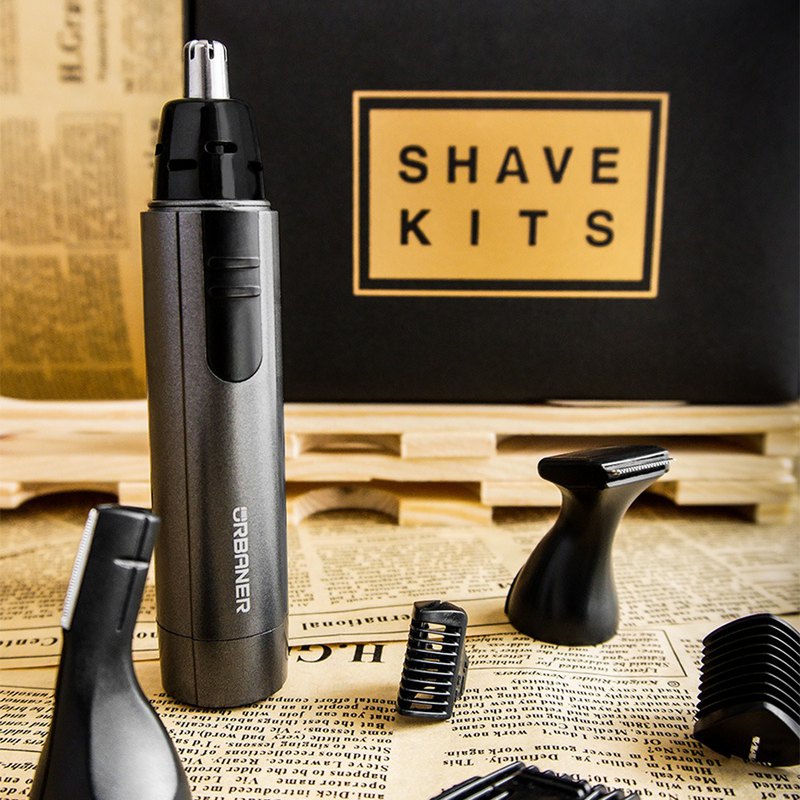 客製 男生禮物 限量版-MB-980奧本三合一修容禮盒 修鬍/鼻毛/修眉