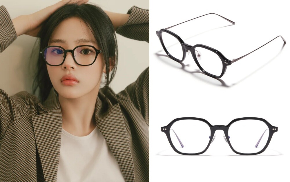 韓星同款眼鏡推薦7：NewJeans Minji - CARIN ROY S C1
