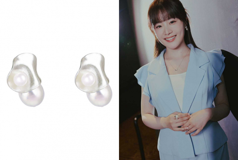 Asteria 星夜女神純銀珍珠耳環／5,520元（圖／品牌提供）