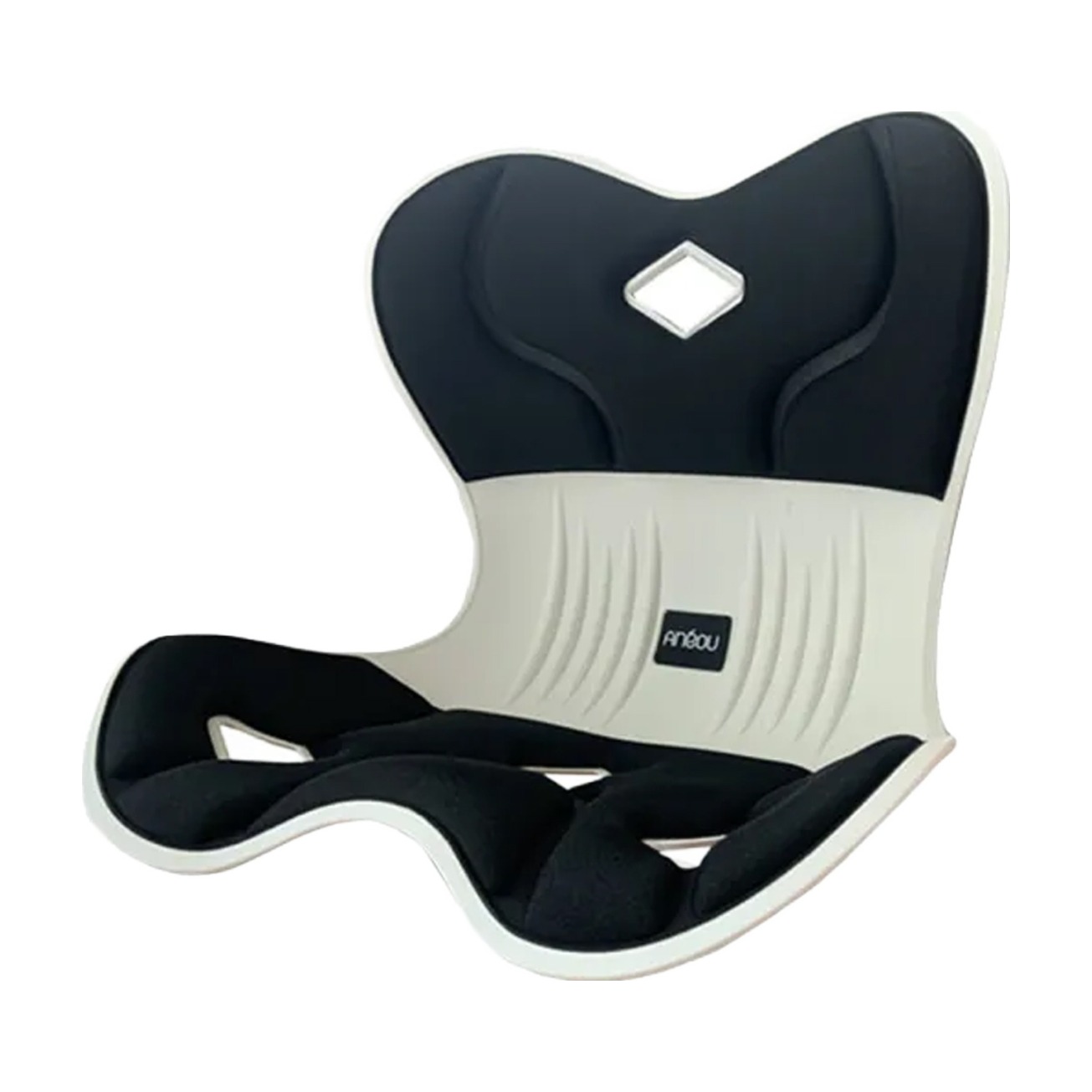 西格傢飾 日本矯正坐姿防駝背蝶形透氣美姿坐墊  黑色  40 x 30 x 34cm