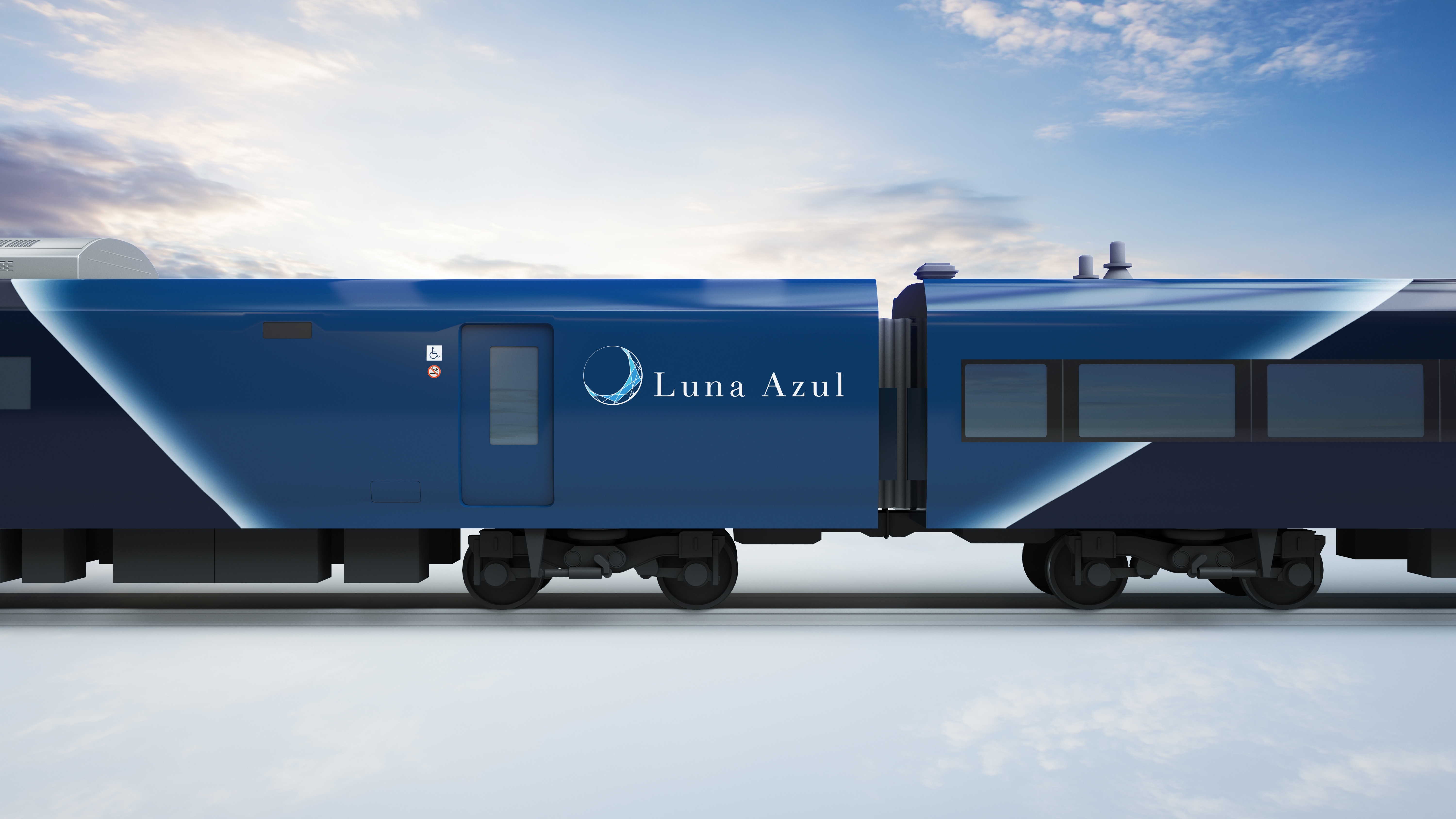 JR 定期夜間特急列車_Luna Azul車頭外觀