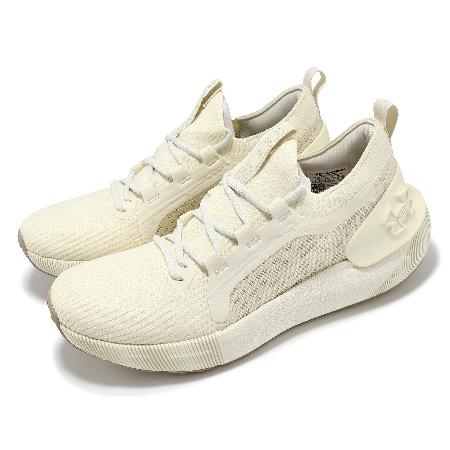 Under Armour 慢跑鞋 HOVR Phantom 3 SE LTD 男鞋 象牙白 針織 緩衝 運動鞋 UA 3027289100