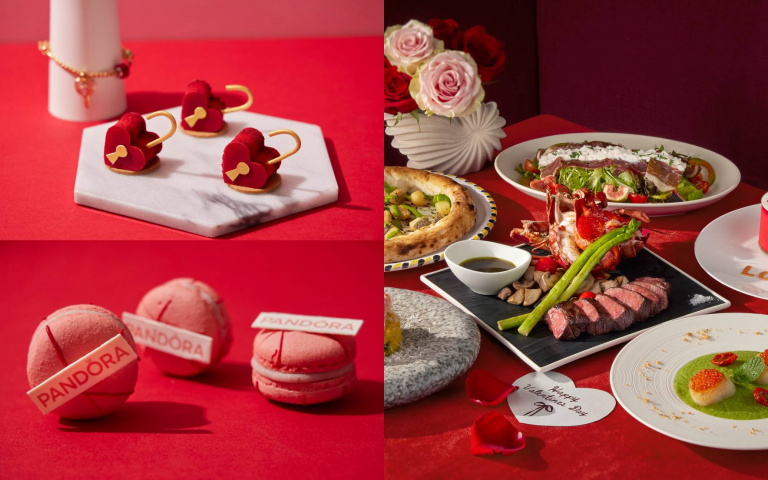情人節訂位倒數！寒舍艾美×Pandora、喜來登海陸雙饗宴，贈送花束儀式感滿分！