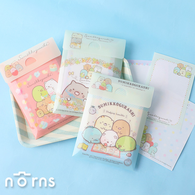 角落小夥伴PP隨身便條包大款 直式V2- Norns 正版文具 便條紙memo紙 信紙