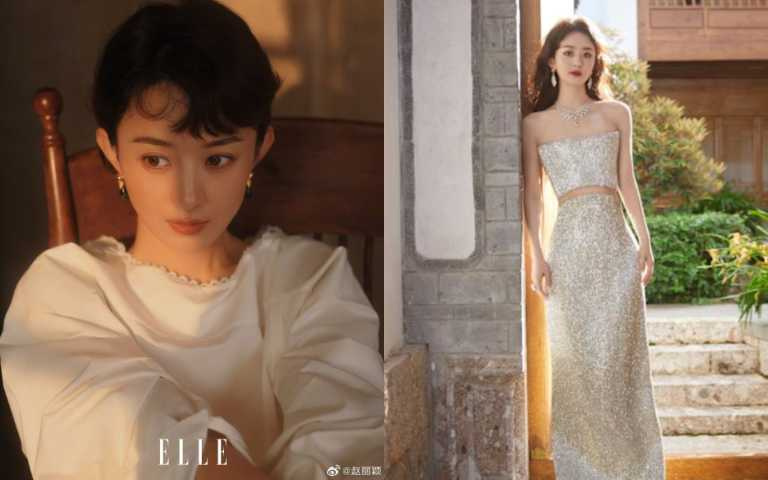 （圖／取自 趙麗穎 微博）