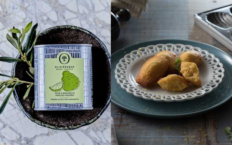 O&CO. × 某某甜點 檸檬橄欖油瑪德蓮（圖／品牌提供）