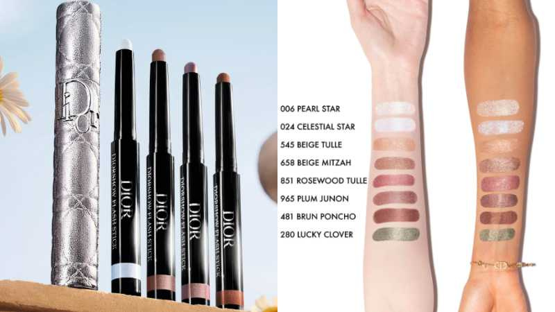 迪奧 絕對摩登眼影筆 共8色 1.6g／1,400元（圖／品牌提供）