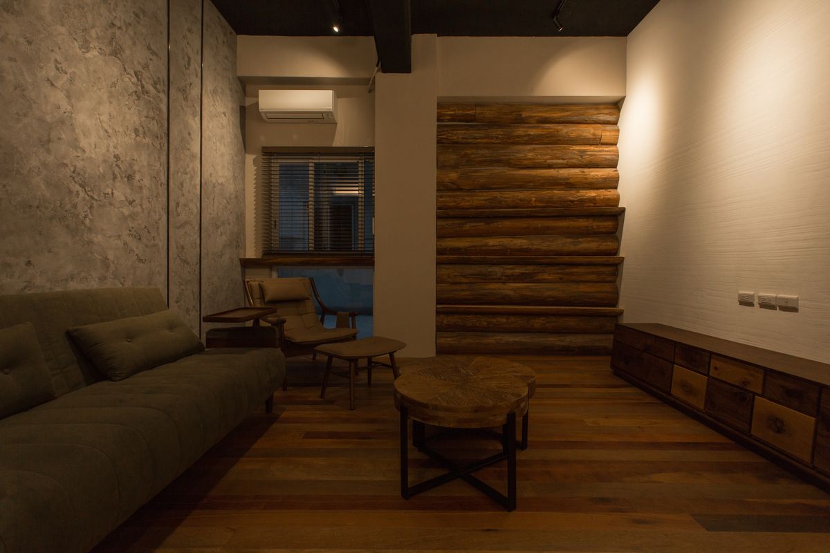 百岳室內空間設計；毛胚屋；民宿；室內設計