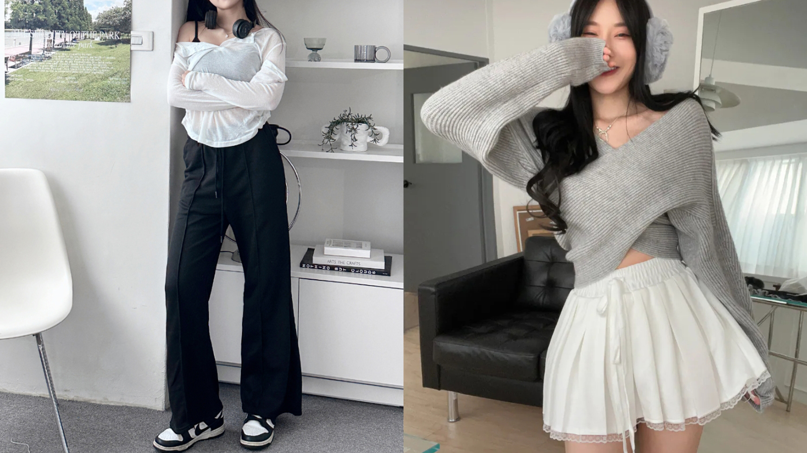 誰說穿棉褲只能宅在家？棉褲穿搭也能擺脫路人感，這樣穿就很時髦！