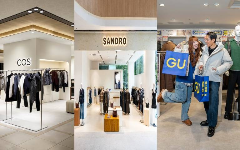 SANDRO、GU、COS 三大新店登場！信義A13、西門町、大阪大丸最新必逛清單一次看
