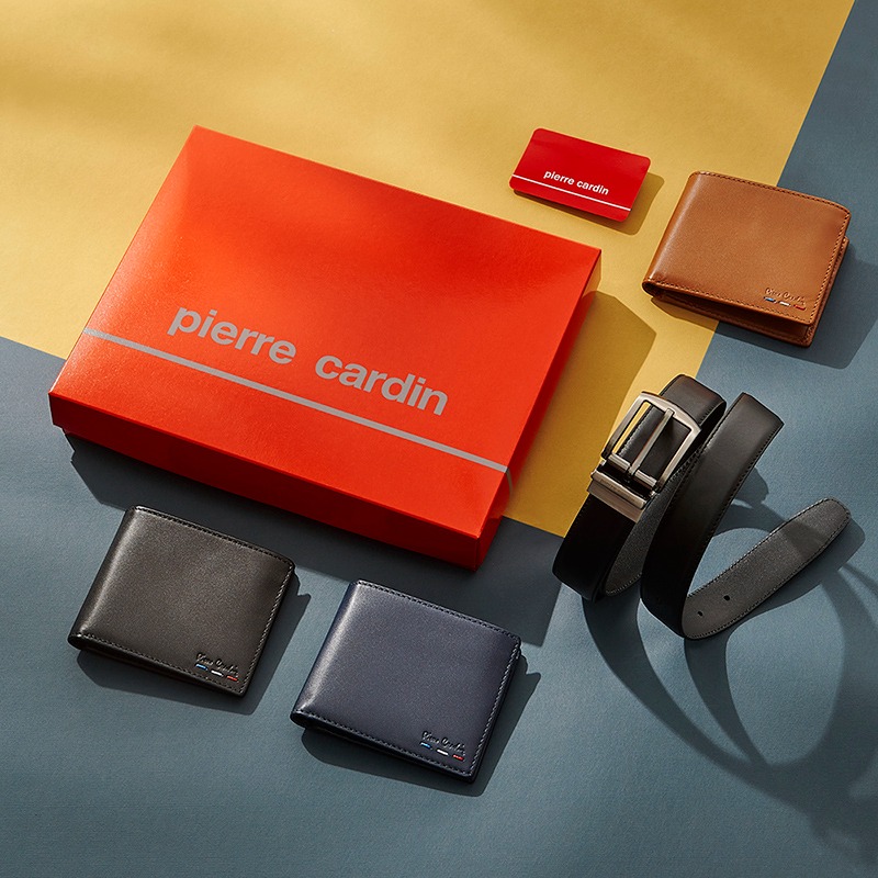 ❤️ 週年慶限定 ❤️ 快速出貨 ❤️ 【pierre cardin 皮爾卡登】皮帶皮夾 2880 禮盒